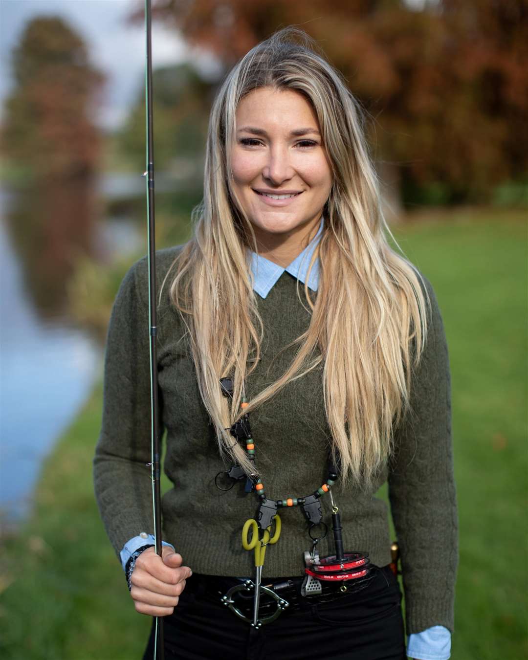 Online angling star Marina Gibson will open the River Deveron salmon season.