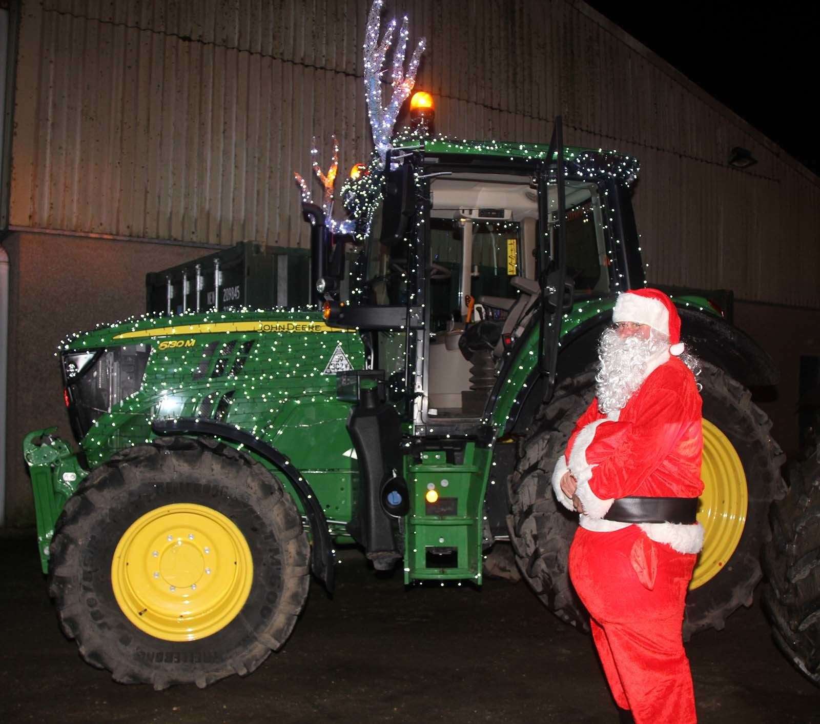 The Rudolph John Deere judged as the best. Picture: Ian Rennie.