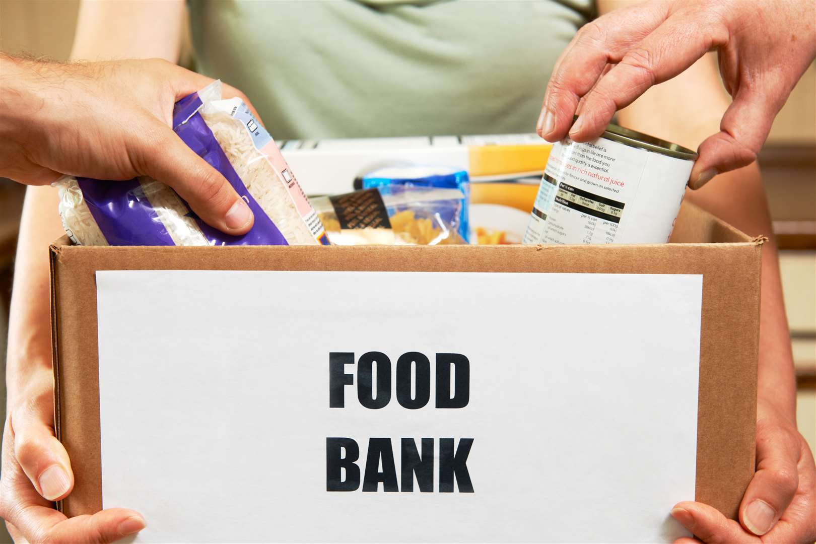 Banff and Buchan MSP Stewart Stevenson has encouraged people to keep helping local food banks.
