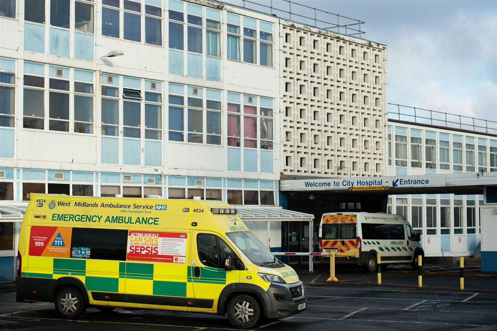 The incident took place at City Hospital in Birmingham (Jacob King/PA)