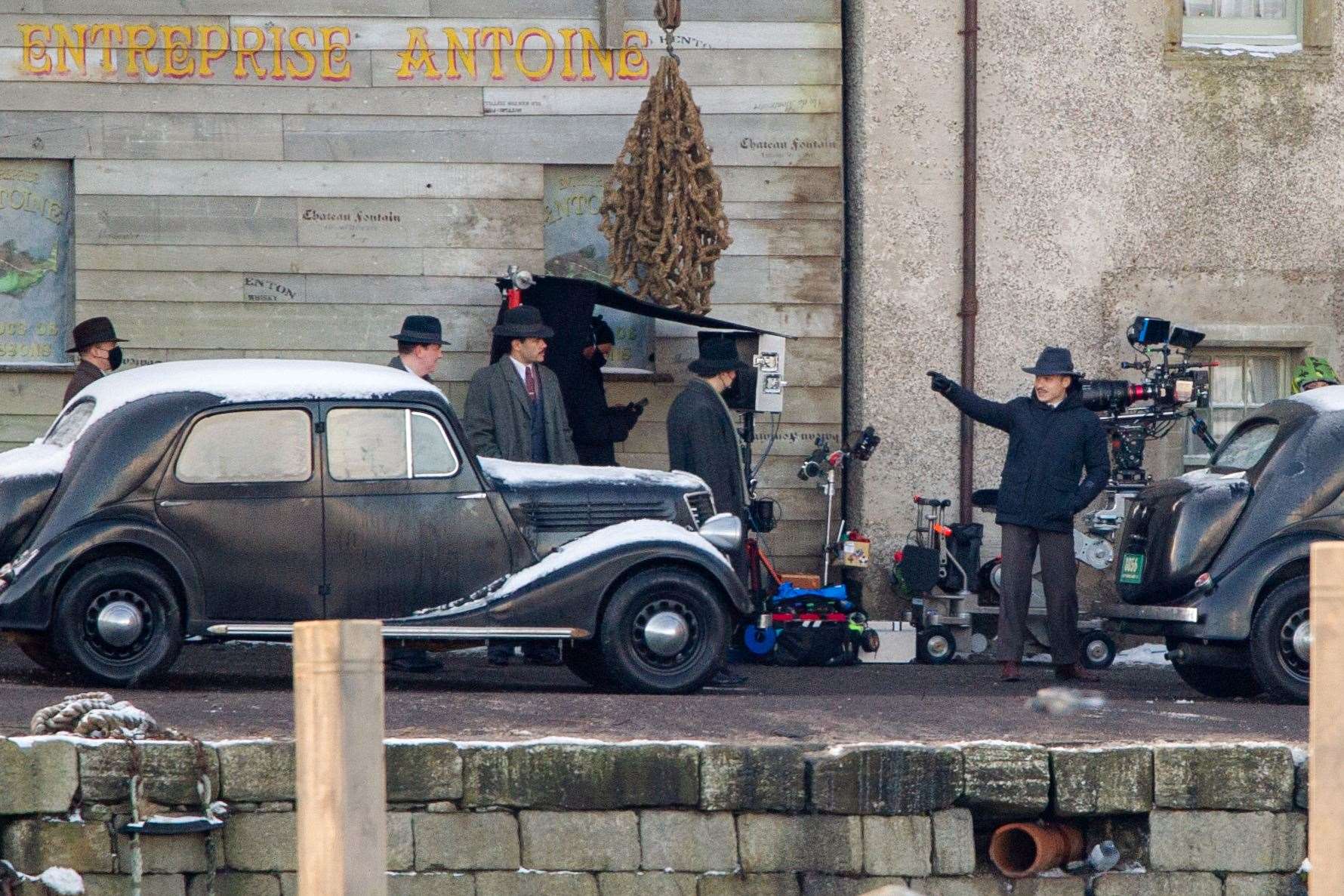 Portsoy buildings that were used in the filming of Peaky Blinders are to benefit from funding. Picture: Daniel Forsyth