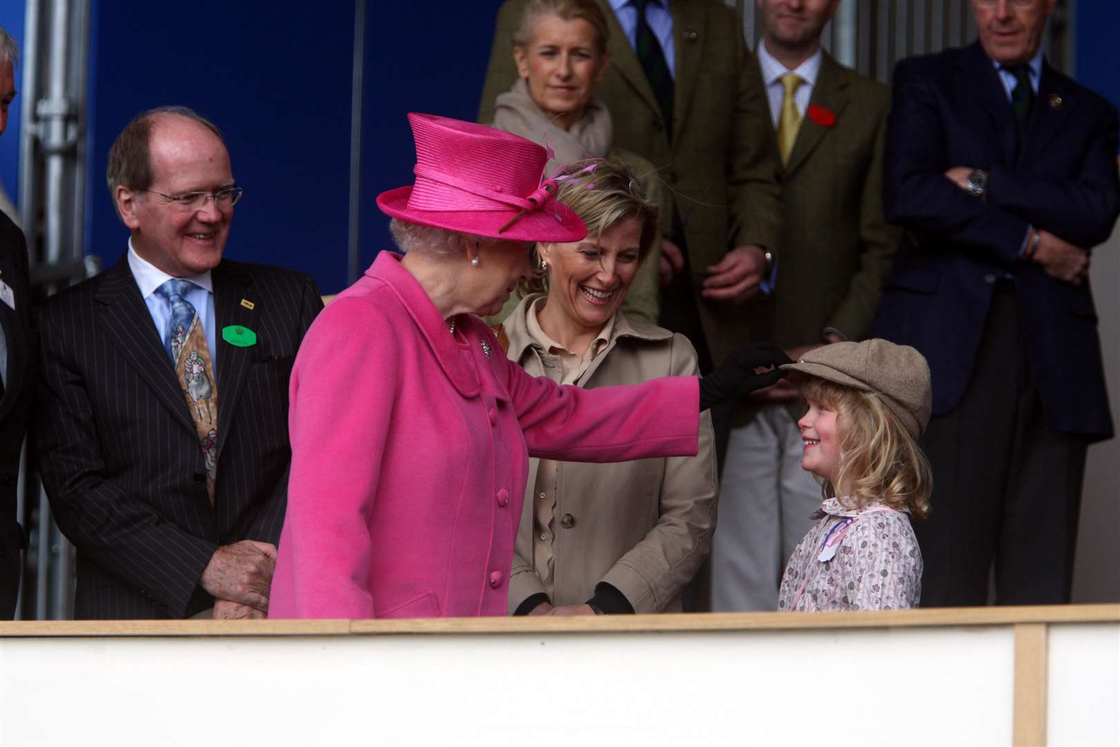 The Queen with her daughter-in-law the Countess of Wessex (centre) and granddaughter Lady Louise Windsor at the Royal Windsor Horse Show in 2011 (Steve Parsons/PA)