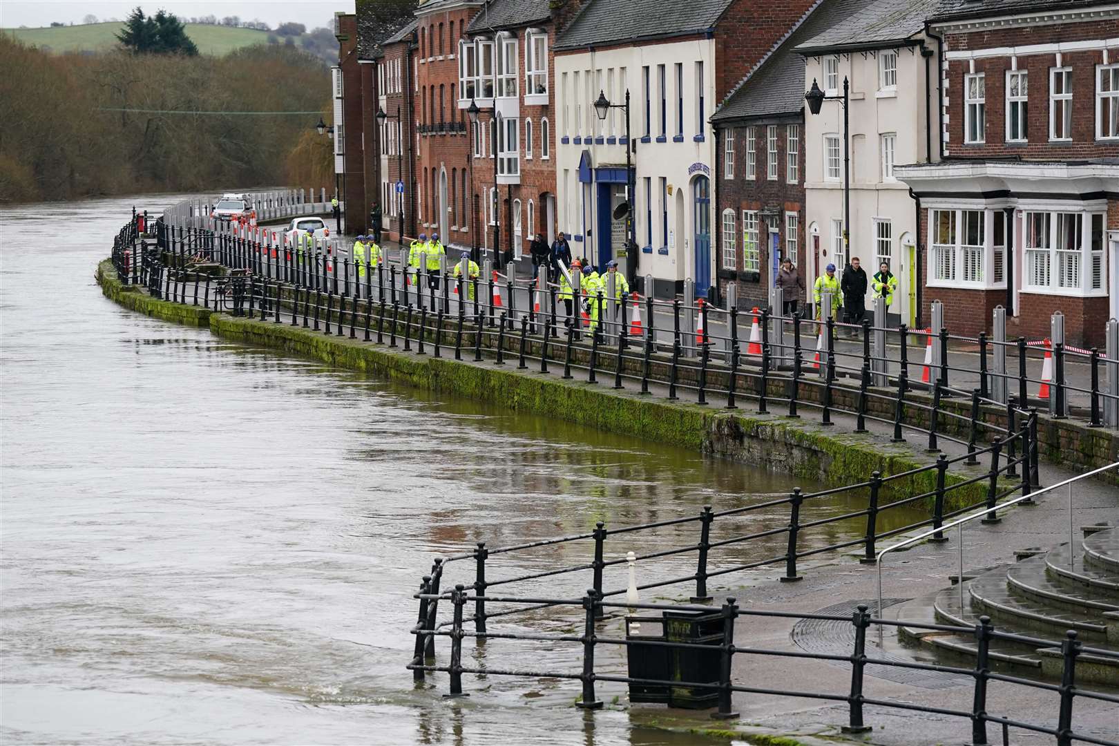 Sir James Bevan admitted that the EA is behind on water quality targets but said he was proud of the agency’s work on flood defences (Jacob King/PA)