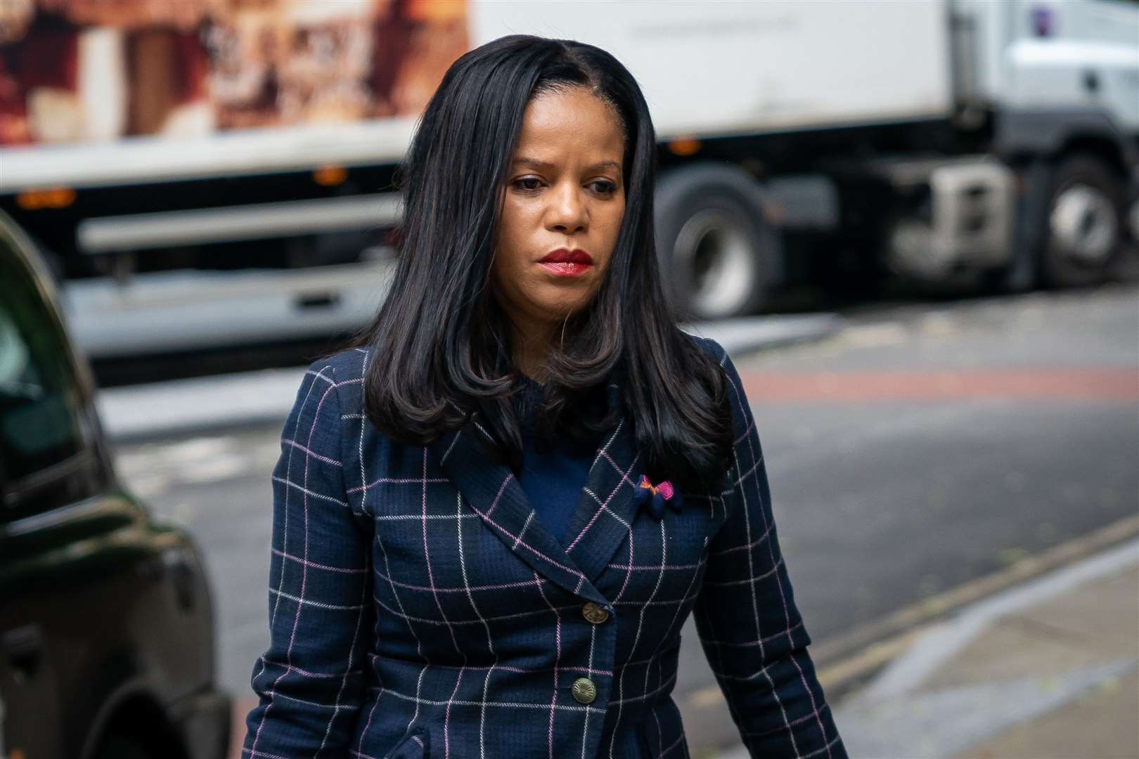 Claudia Webbe arrives at Southwark Crown Court (Aaron Chown/PA)
