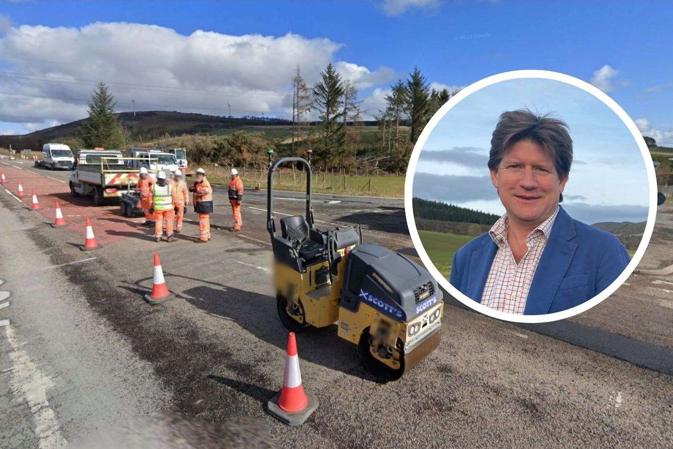 Work will start on the A96 near Colpy