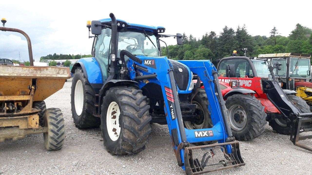 Top seller was a 2107 New Holland which fetched £39,000.