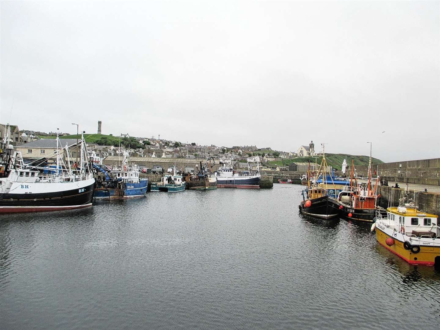 Macduff harbour.