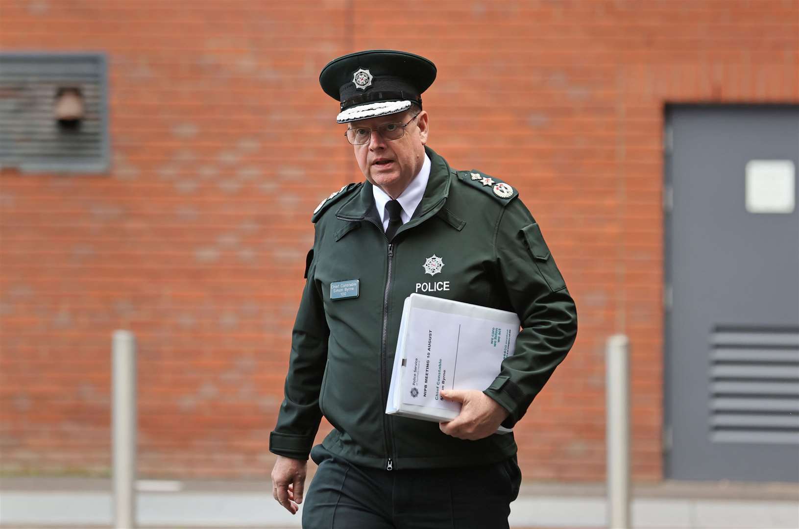 Simon Byrne was summoned to a number of emergency meetings of the Policing Board in August (Liam McBurney/PA)