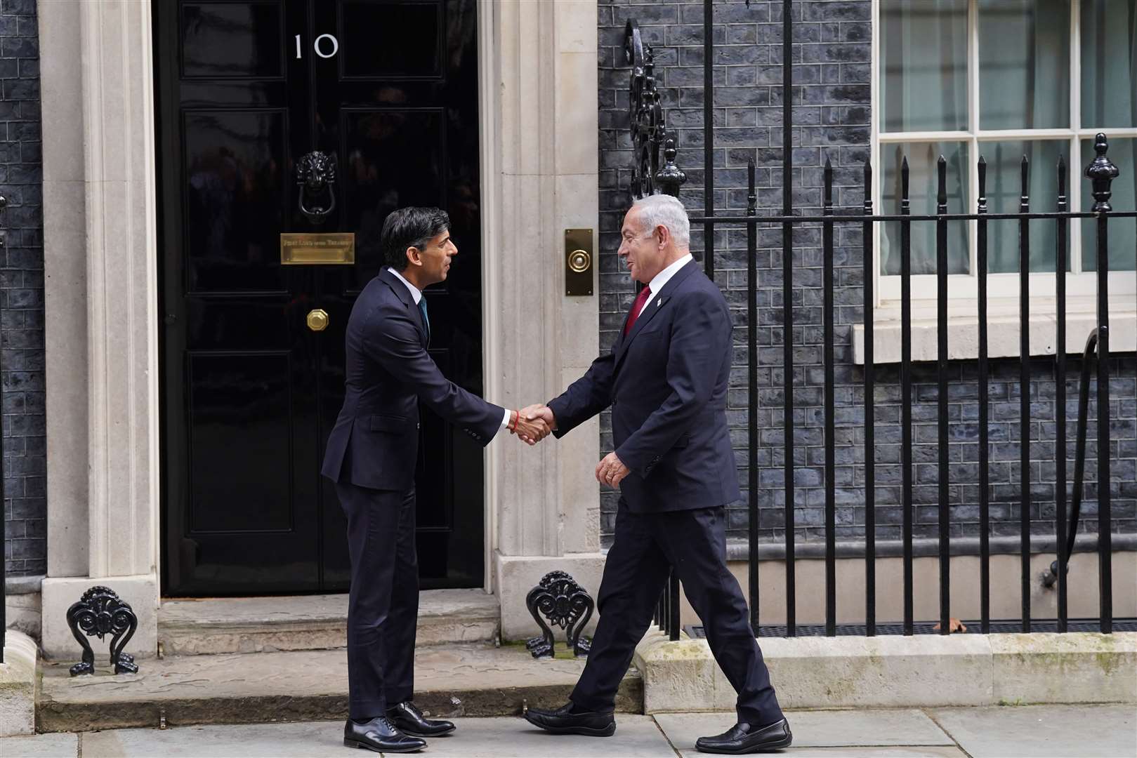 Rishi Sunak spoke with Israeli prime minister Benjamin Netanyahu on Thursday (Stefan Rousseau/PA)
