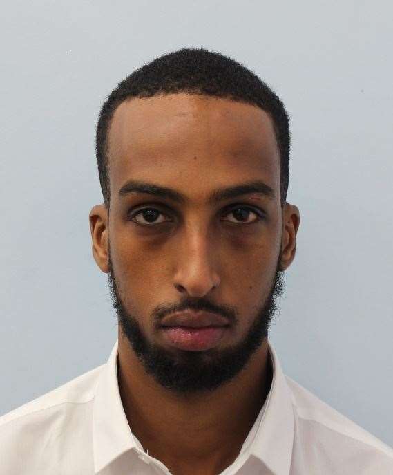 Abdi Muse, 26, was jailed for five years for the attack (Met Police/PA)