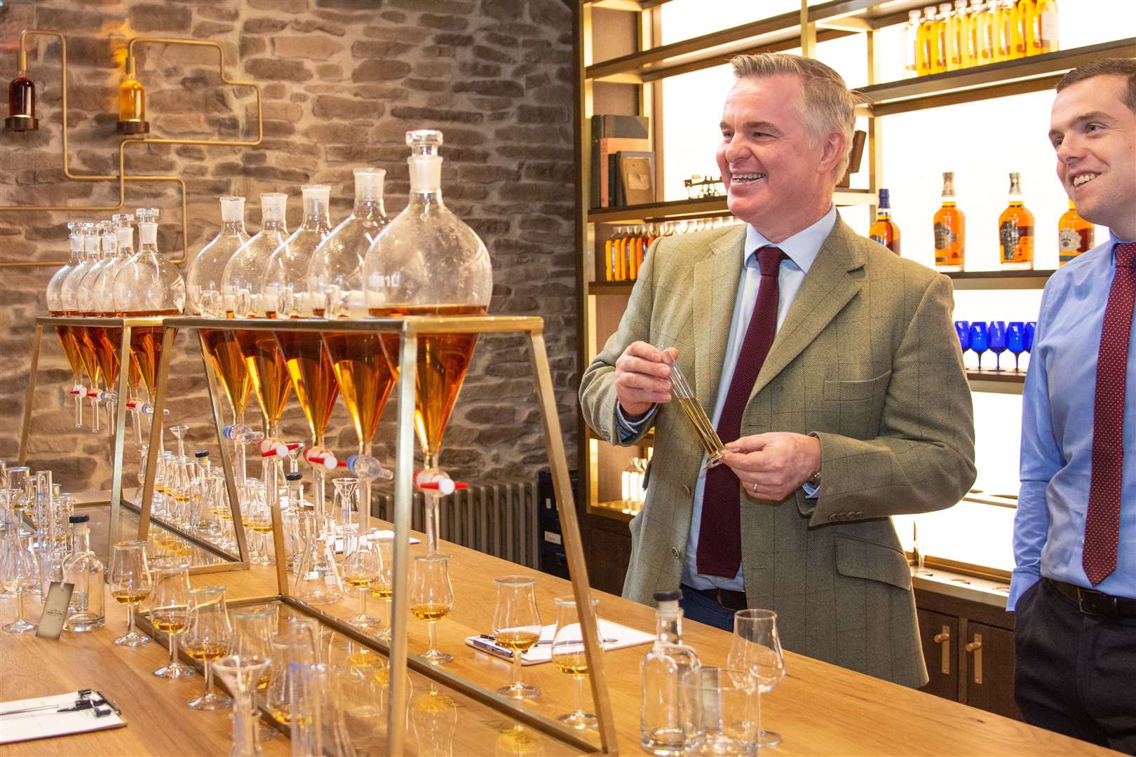 Gordon MP Colin Clark visited Strathisla Distillery in his role as parliamentary under-secretary of state for Scotland.