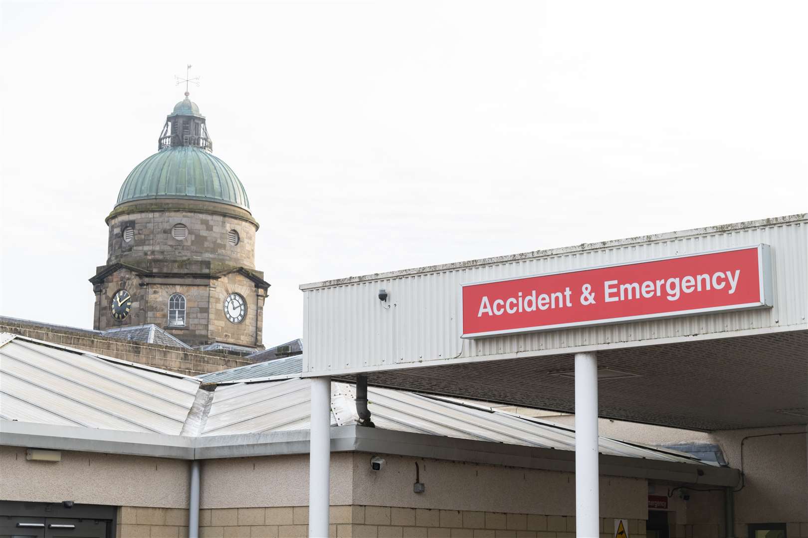 The A&E at Dr Gray's Hospital, Elgin...Picture: Beth Taylor.