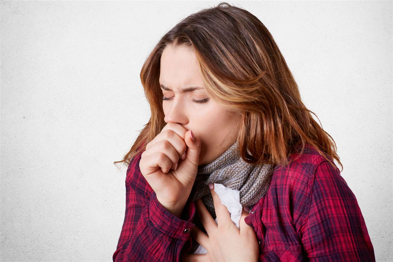 A cough is one of the symptoms of long Covid.