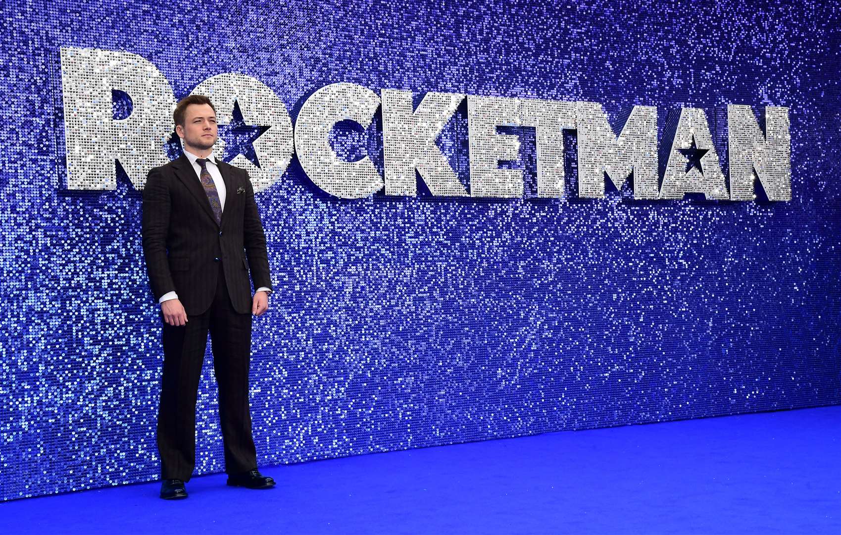 Taron Egerton attending the Rocketman UK Premiere, at the Odeon Luxe, Leicester Square, London (Ian West/PA)