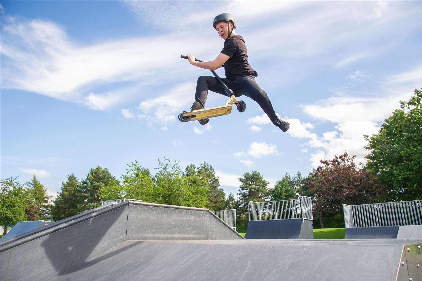 Marc McHardy is just one of the youngsters to have enjoyed the Keith Skate Park over the past few years. Picture: Daniel Forsyth