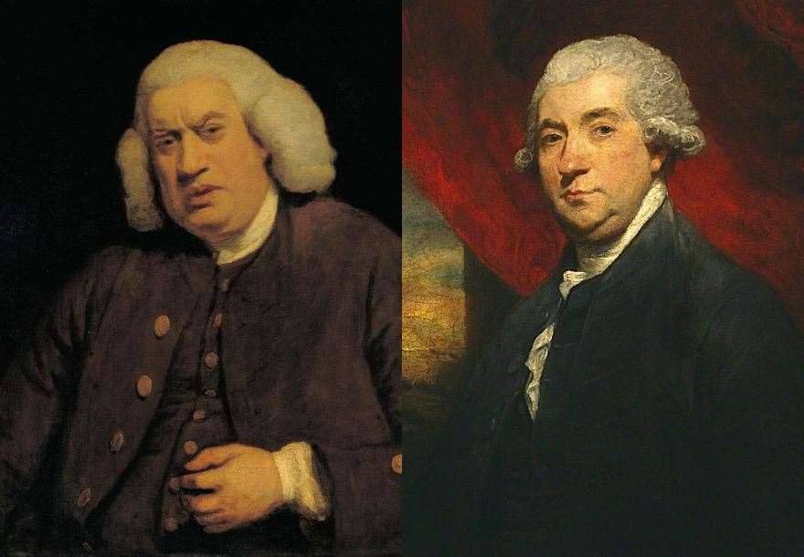 Dr Johnson and Boswell