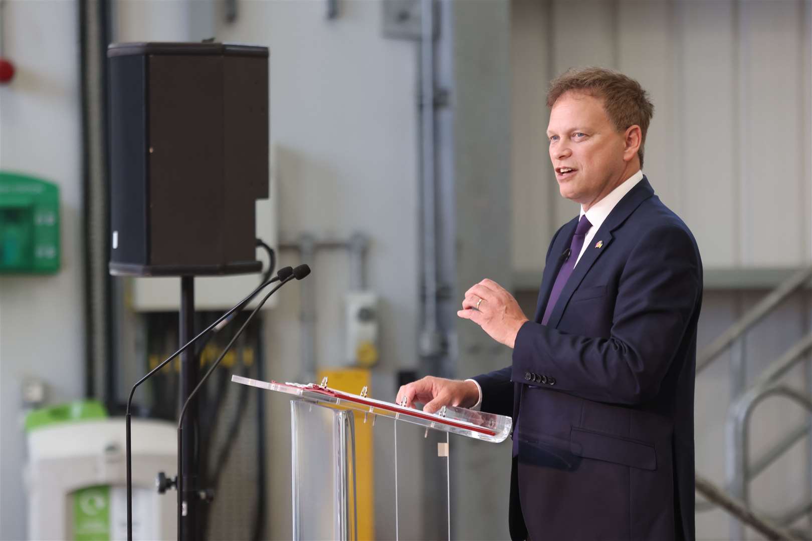 Transport Secretary Grant Shapps described some railway working practices as “archaic” in his tweets (PA)
