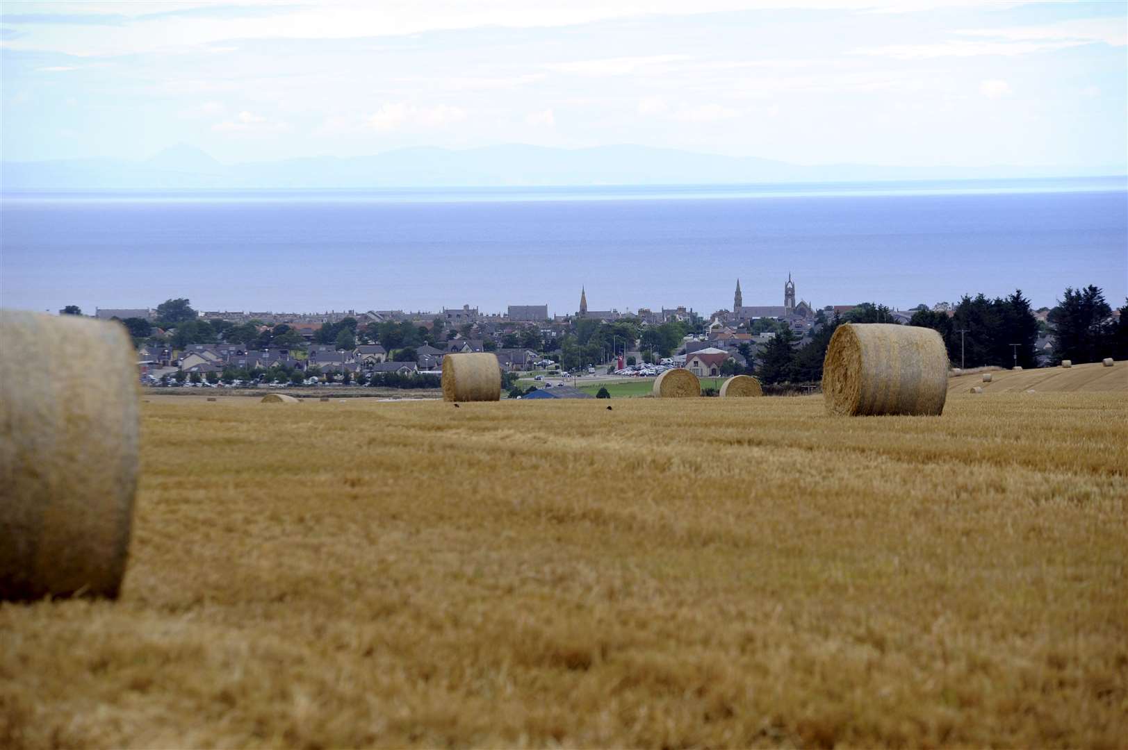 View over Buckie... Picture: Eric Cormack.