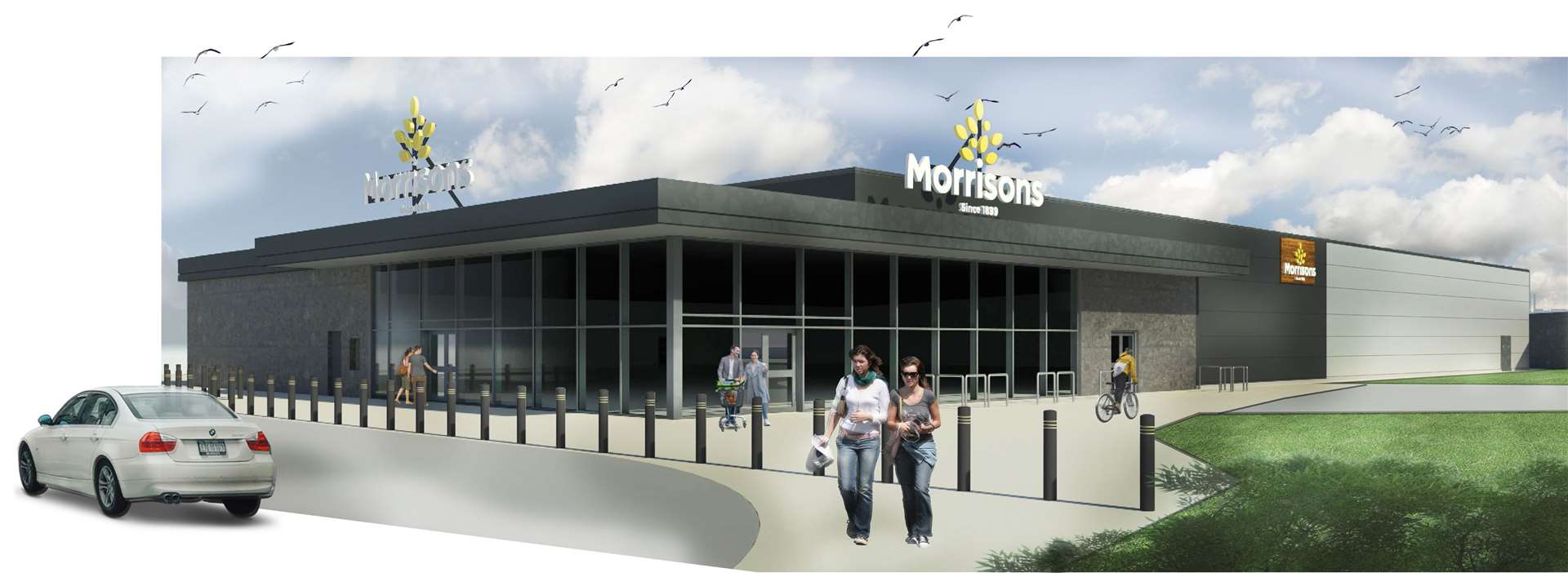 Morrisons proposed store in Banff will look something like this.