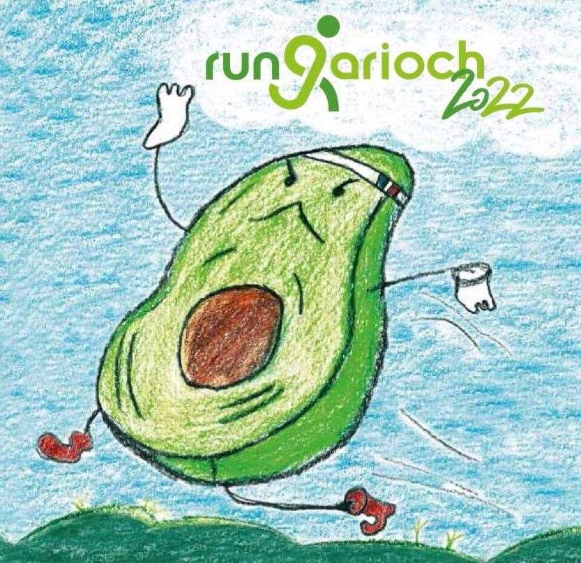 The winning design for Run Garioch
