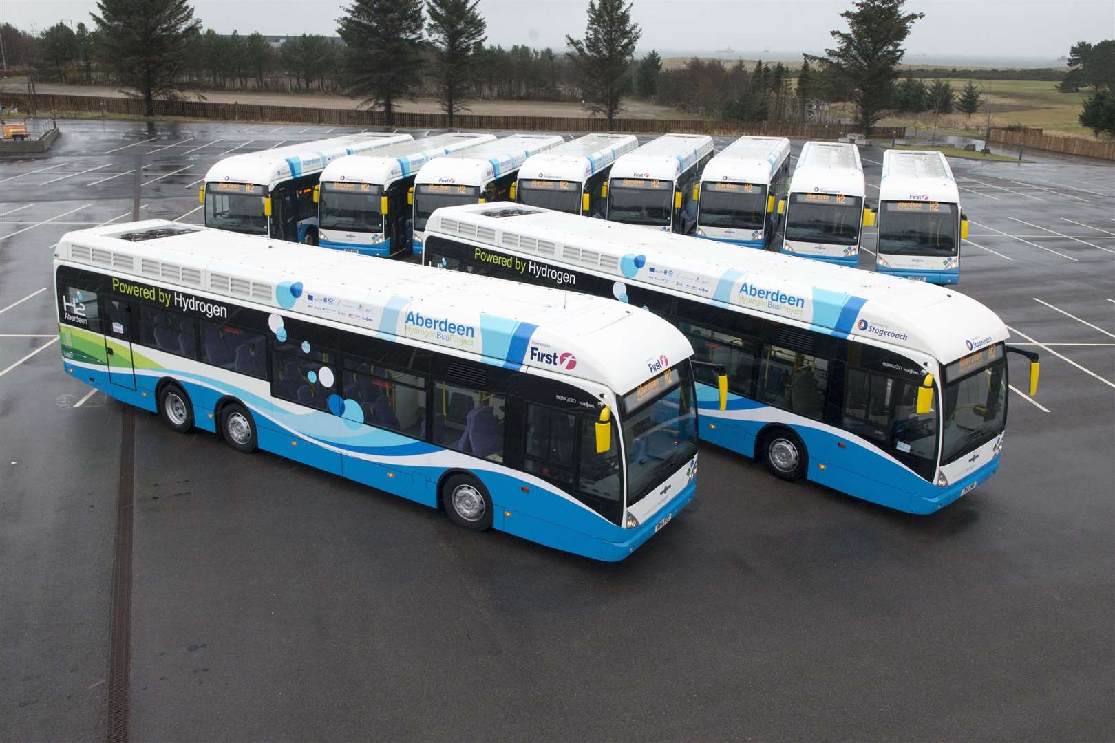 Aberdeen already sees the operation of a hydrogen Bus fleet