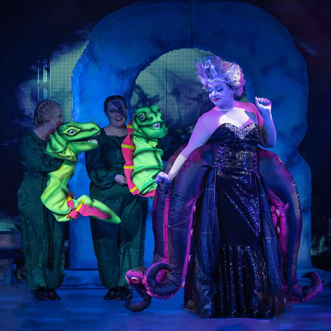 Ursula with Flotsam and Jetsam. Picture: Kate Friday.