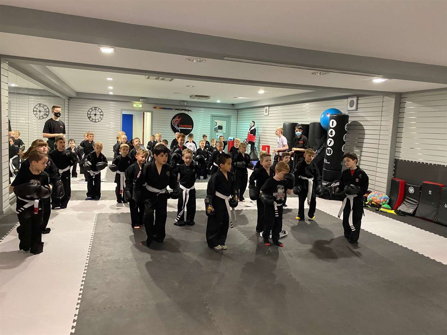 The kickboxing academy has had an influx of new members.