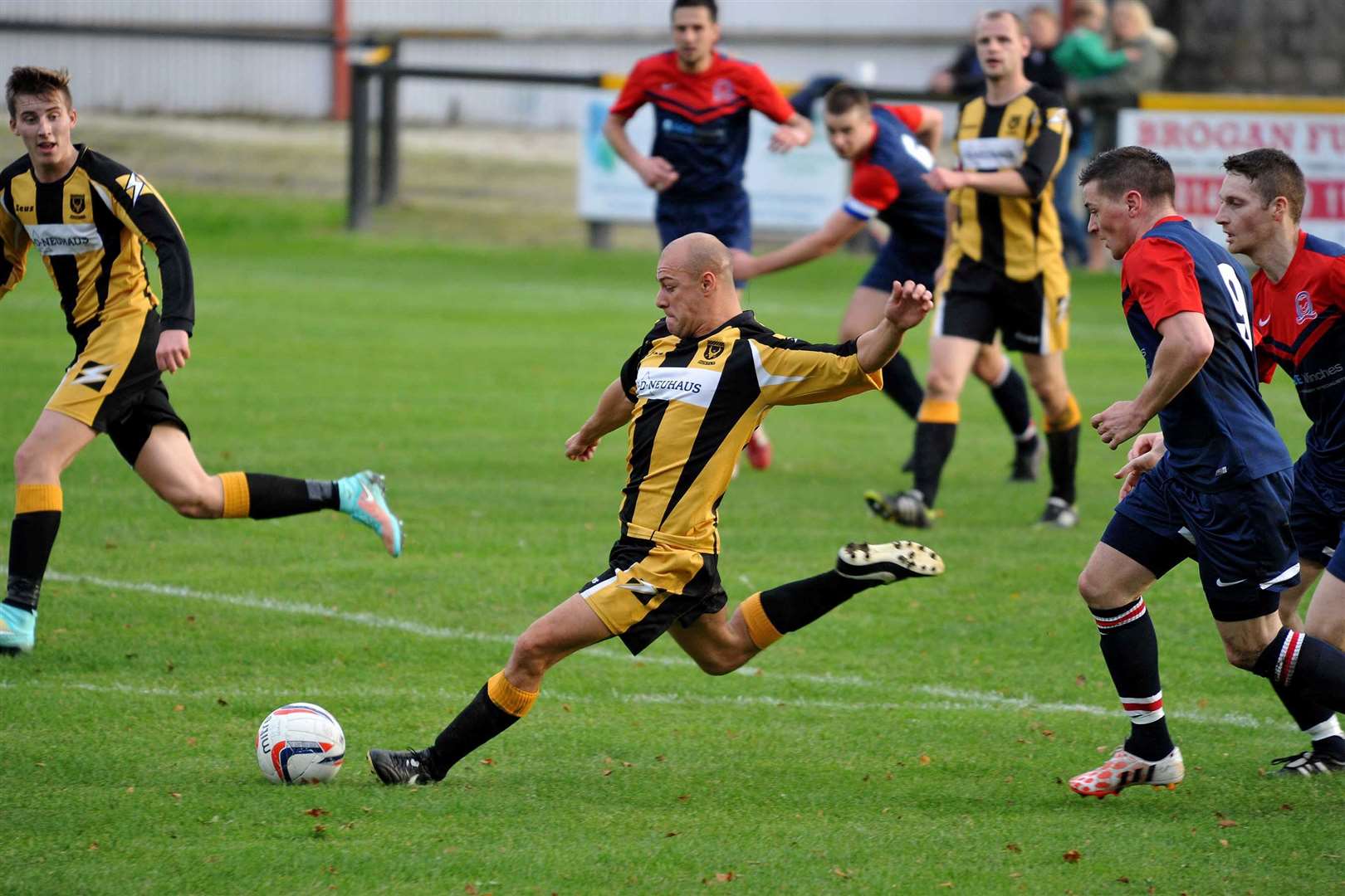 A fully-committed player at Huntly for 14 seasons.