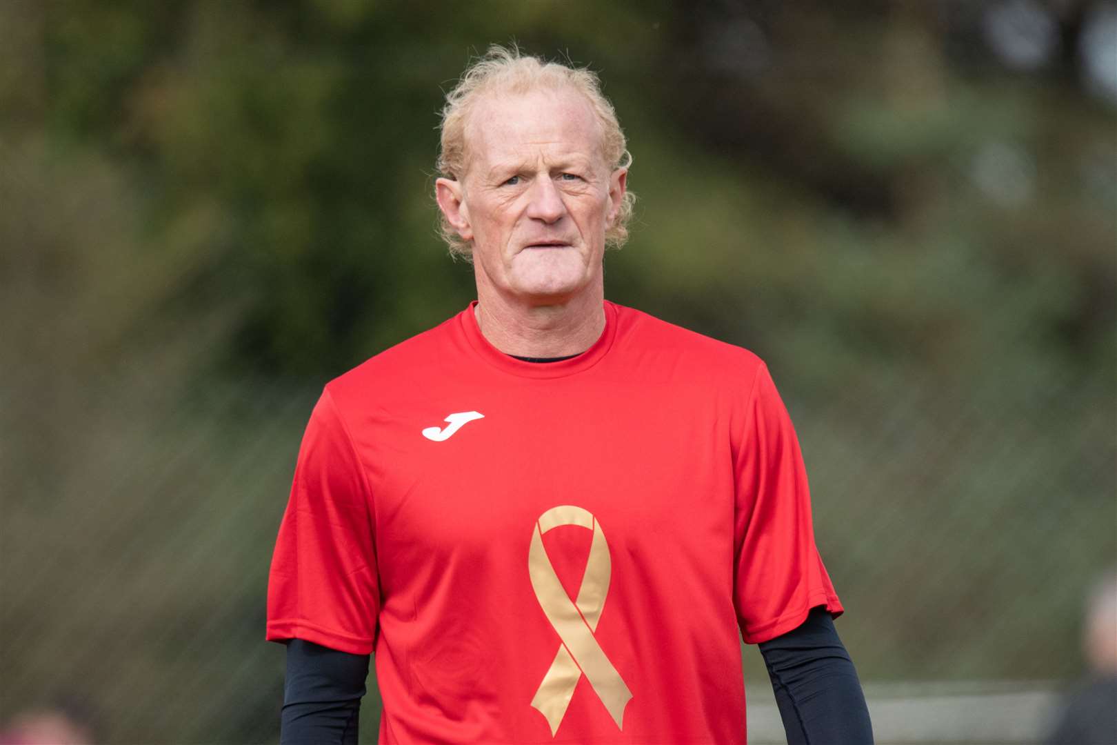 Colin Hendry played in a legends match at Simpson Park last year. Picture: Daniel Forsyth..