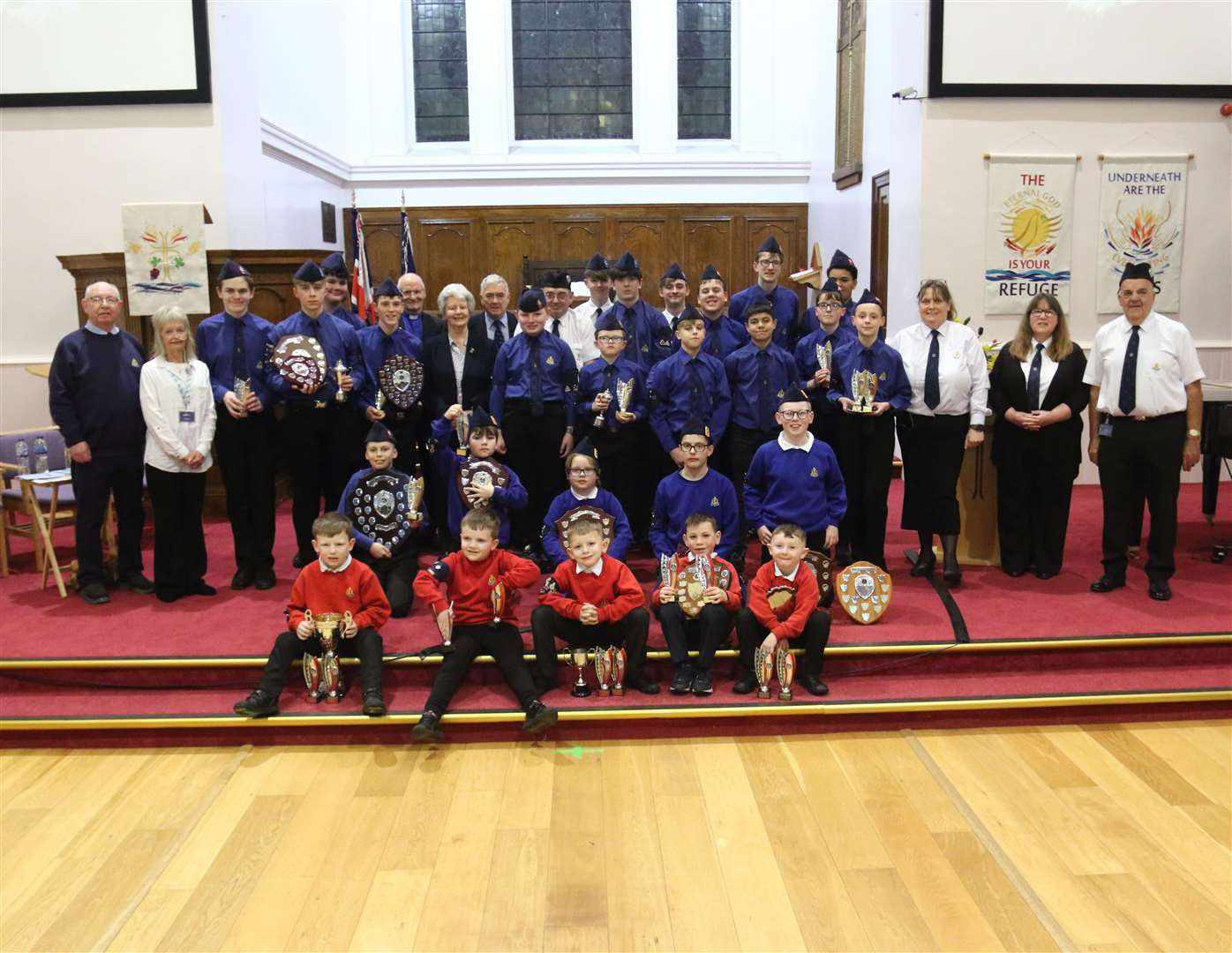 2nd Company Turriff Boys Brigade inspection evening. Picture: David Porter