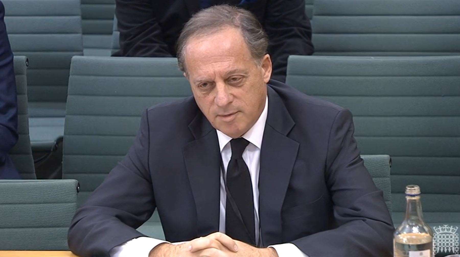 The committee said Richard Sharp should consider the impact of his actions on trust in the BBC (House of Commons/PA)