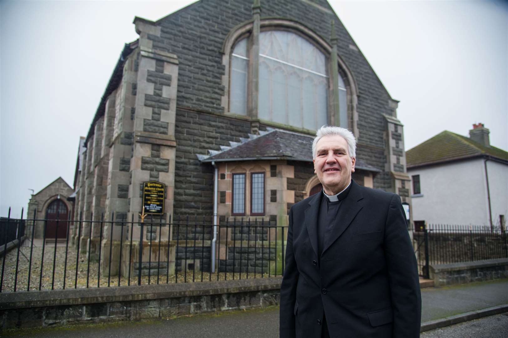 Moray Coast Methodist Church minister Rev Jon Garde has welcomed the £12,000 boost from the fund. Picture: Becky Saunderson