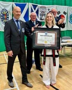 Master Kelly O'Connor became a 7th Dan.