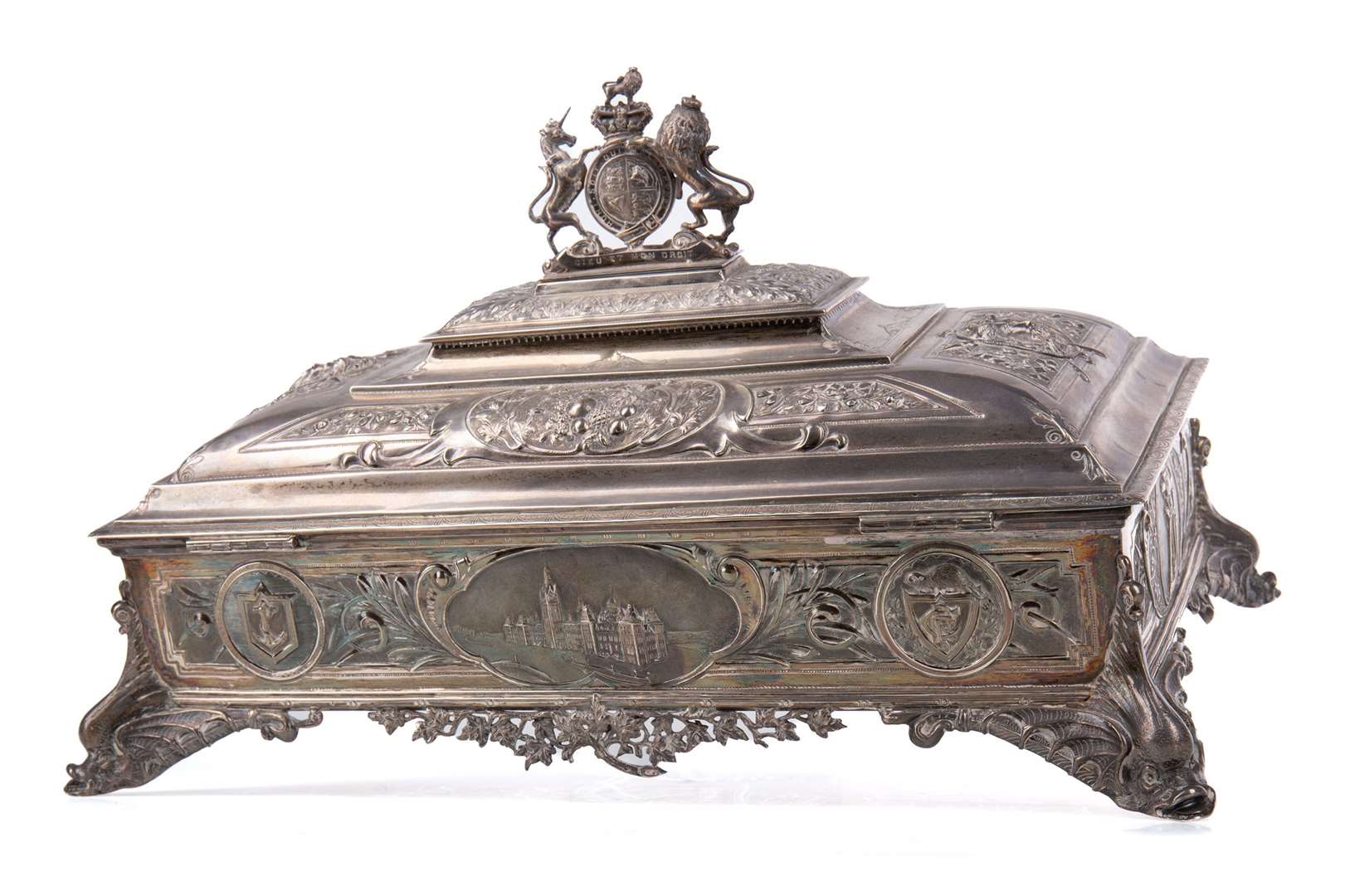 The mallet is kept in a silver casket (McTear’s/PA)