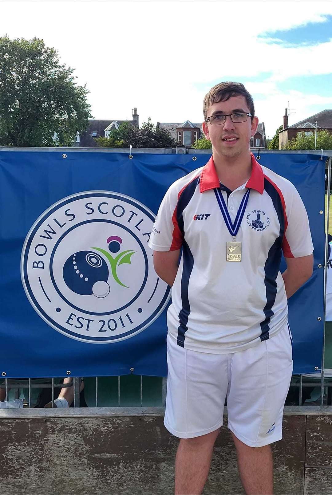 Lee Trotter took silver at the Bowls Scotland national championships.