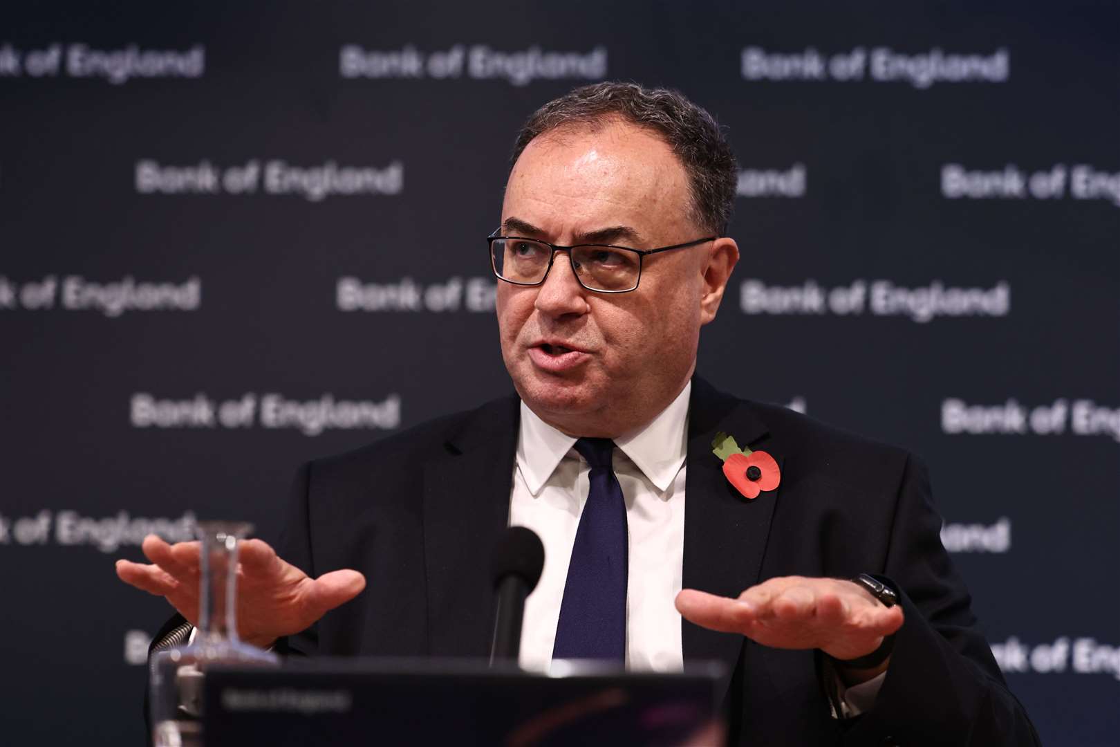 Bank of England governor Andrew Bailey has insisted it is ‘much too early’ for policymakers to think about cutting interest rates (Henry Nicholls/PA)