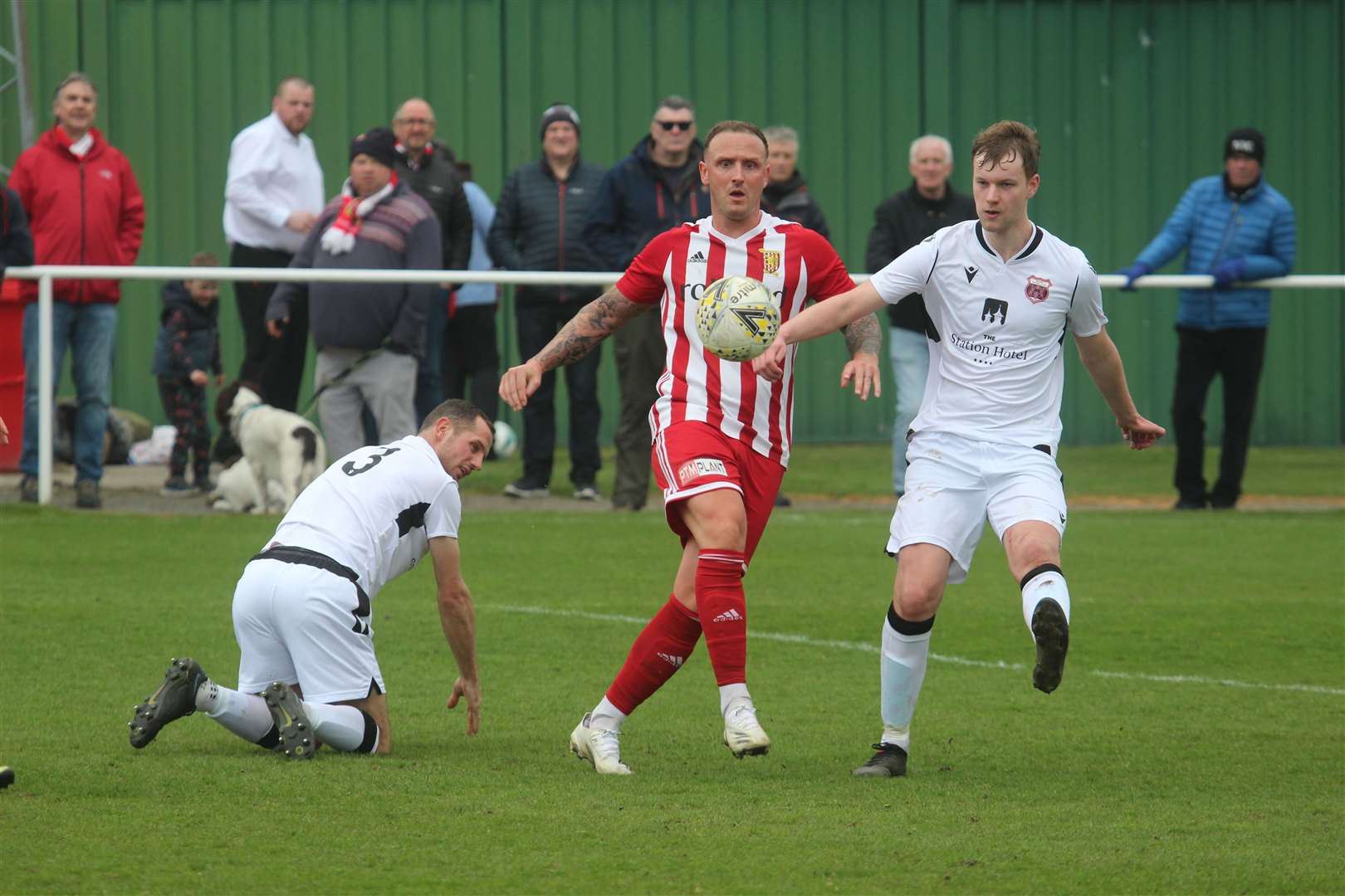 Formartine United's Jonny Smith scored the opening goal. Picture: Kyle Ritchie