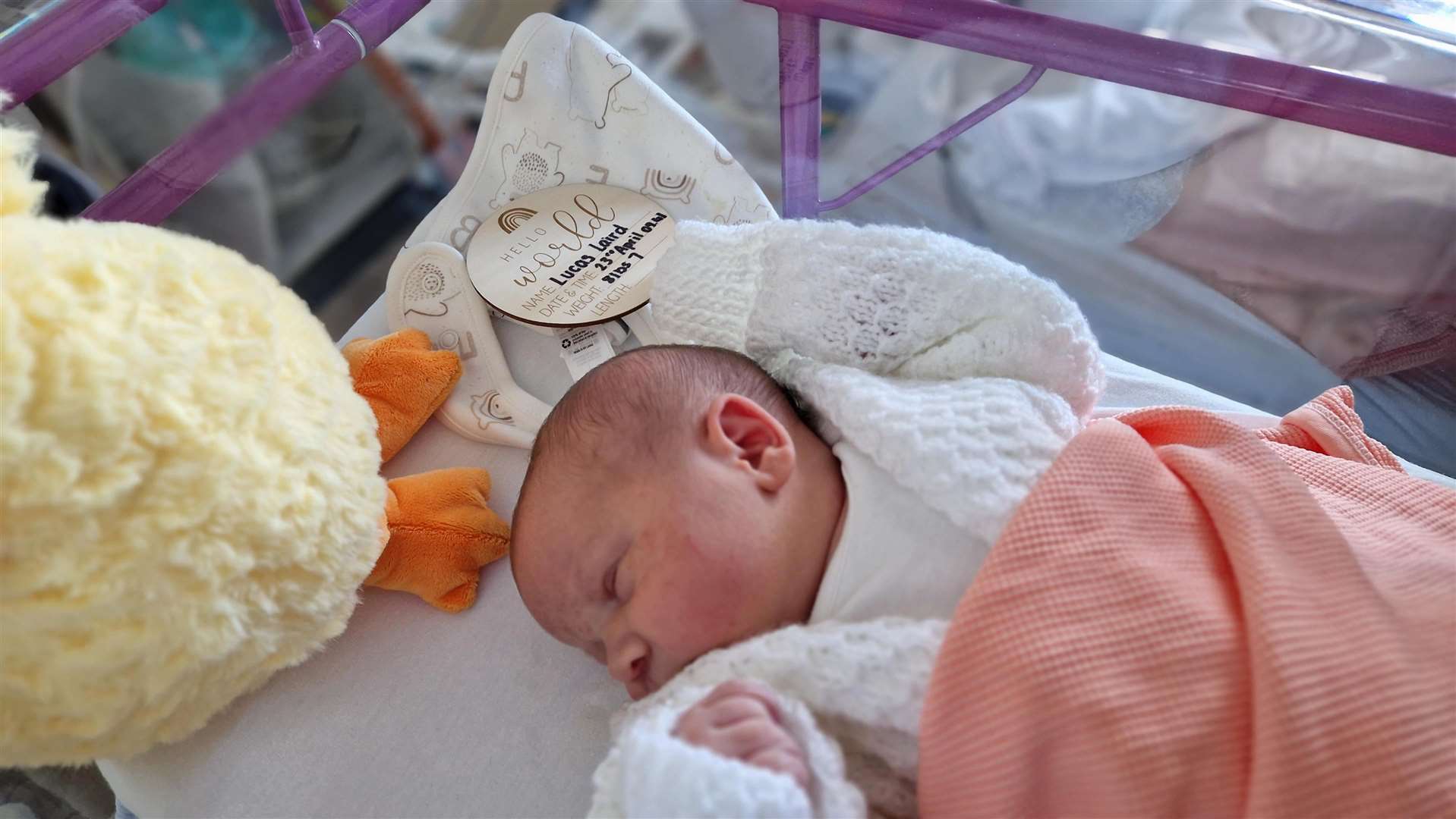 Lucas - 8lb 7oz of joy.