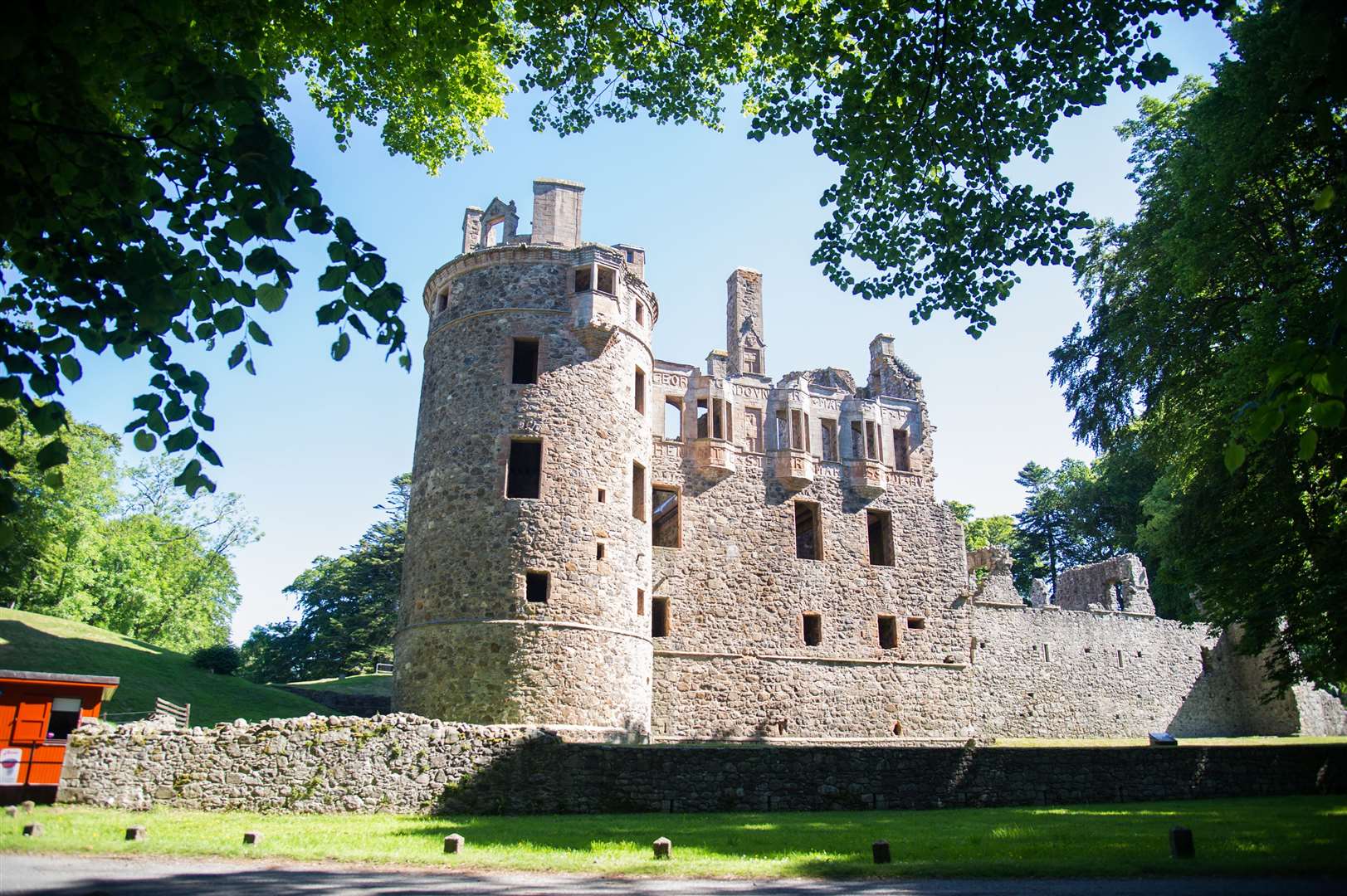 Huntly Castle. Picture: Becky Saunderson