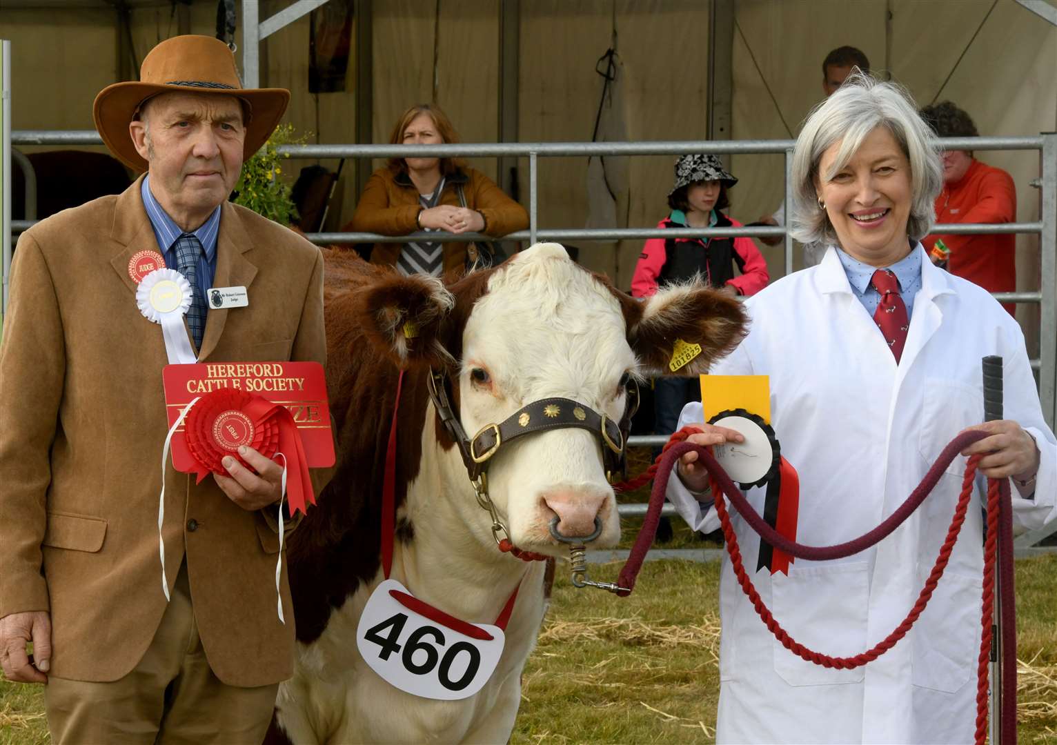 The event saw several national championships take place, including for the Hereford cattle breed. Picture: James Mackenzie.