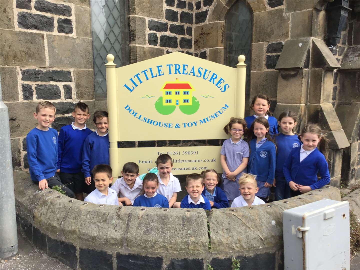 Pupils from Fyvie Primary School have visited the Little Treasures Toy Museum in Banff.