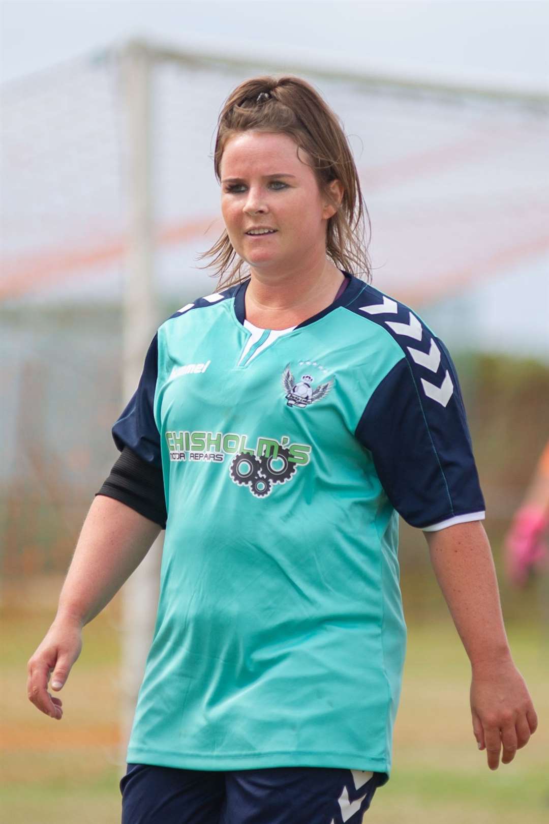 Alena Gardiner bagged four goals against Ross & Cromarty Women. Picture: Daniel Forsyth