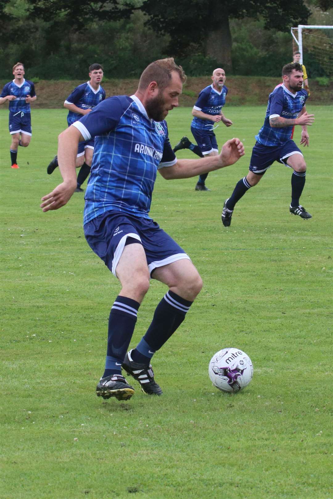 Turriff Thistle captain Ryan Morrison has step backed from full-time playing and has taken on a coaching role. Picture: David Porter