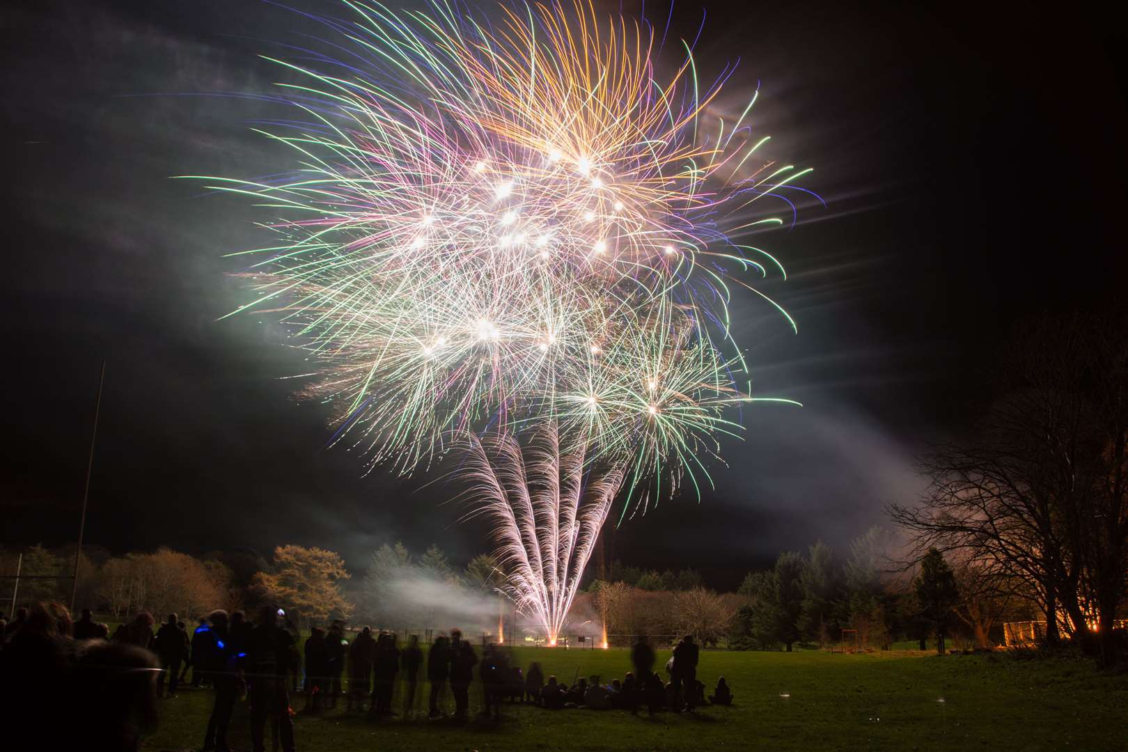 This year's Banff Fireworks Display and Bonfire has been cancelled.