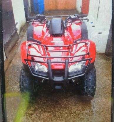 The quad bike was the latest to be taken from the area.