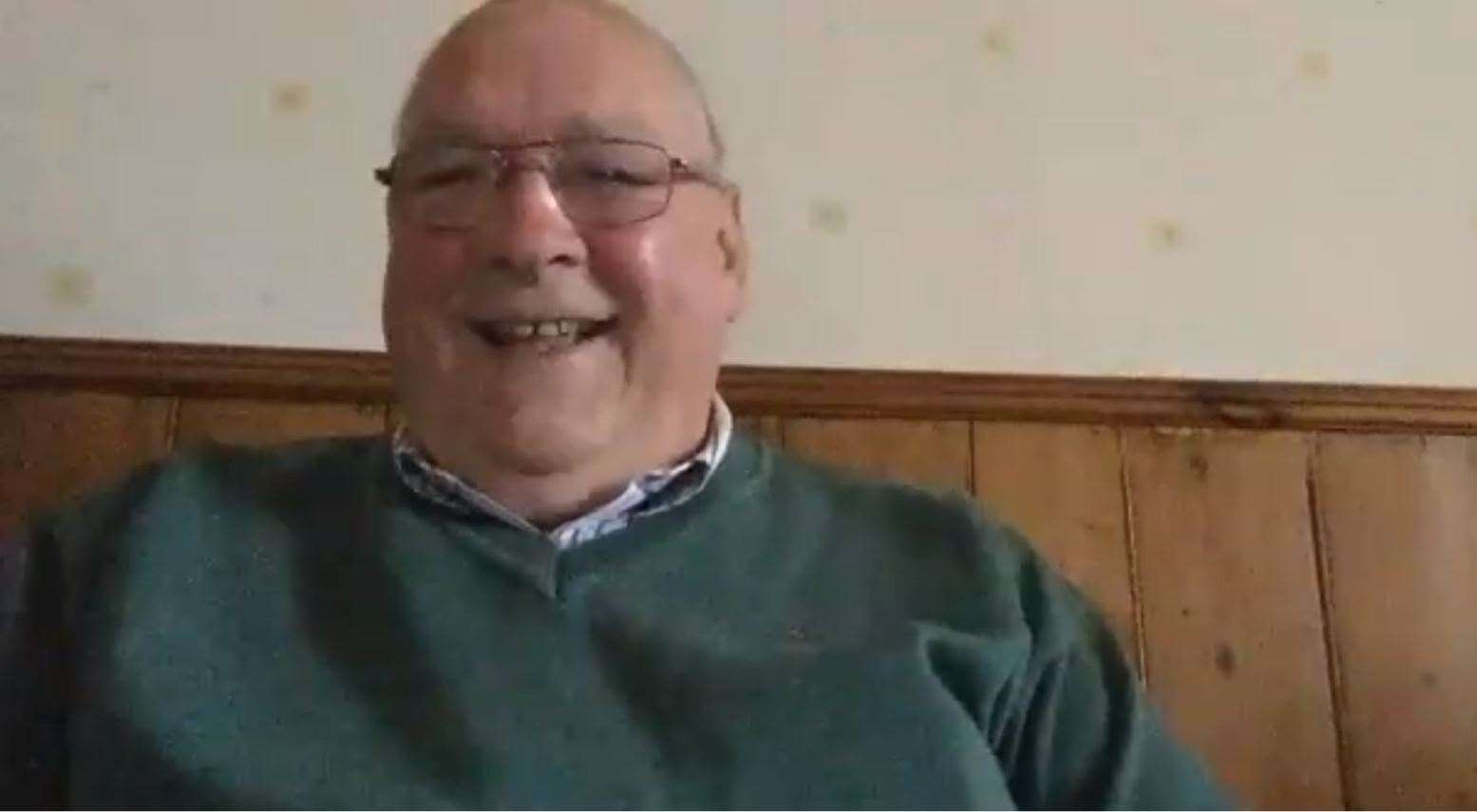 Findochty grandad James Bremner is just "tickety boo" after his lottery win.