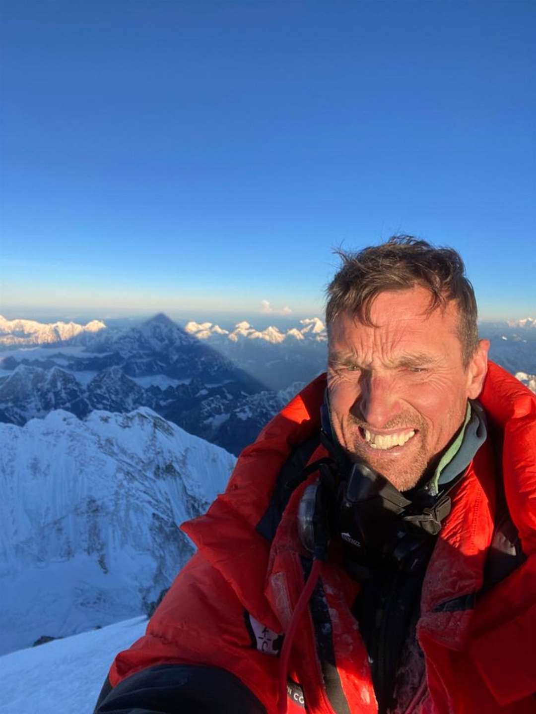 Kenton Cool reached the summit of Mount Everest for a 16th time on May 15 (Kenton Cool/PA)