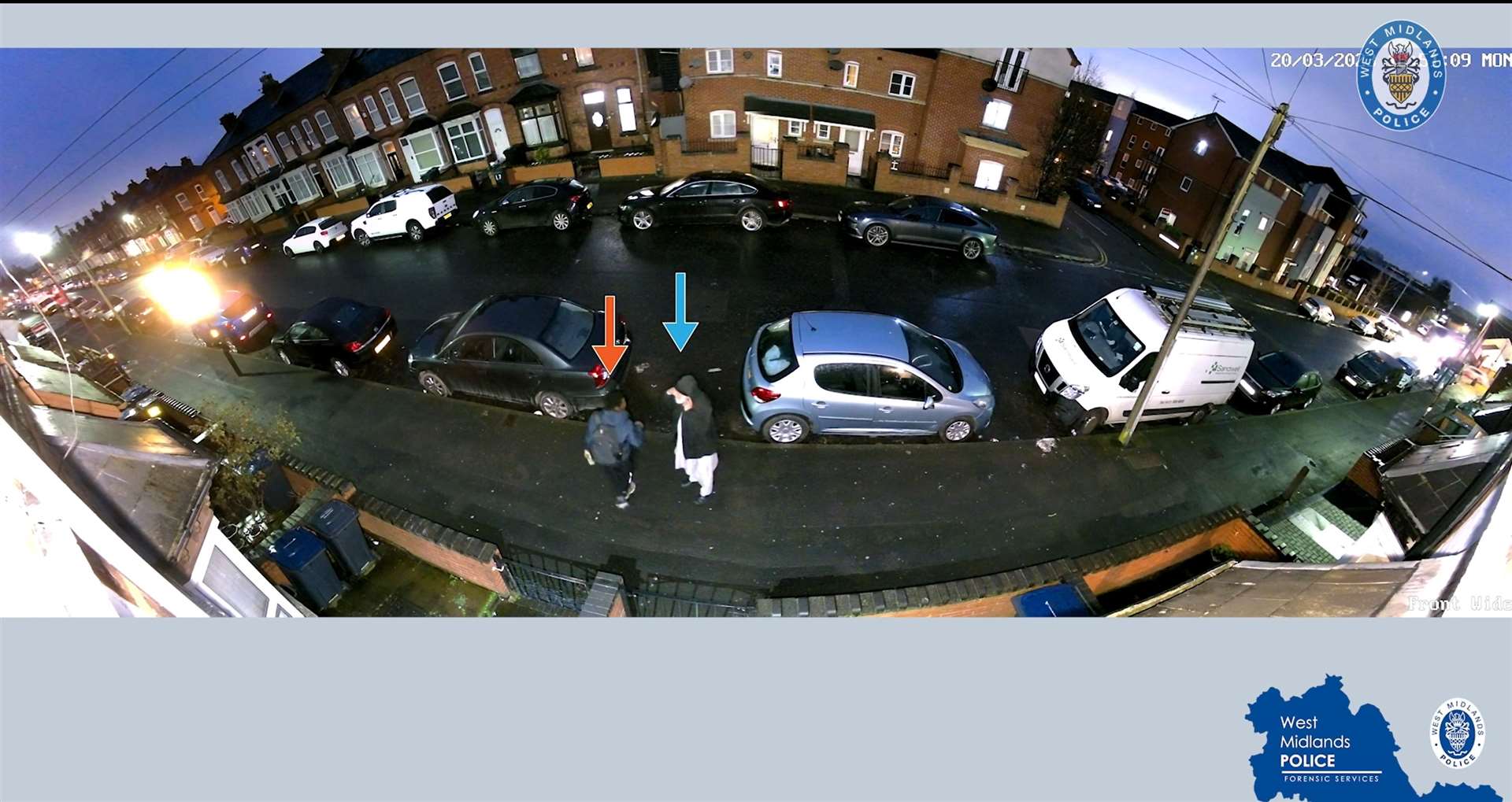 CCTV footage of the moments before Mohammed Rayaz was set alight (West Midlands Police/PA)