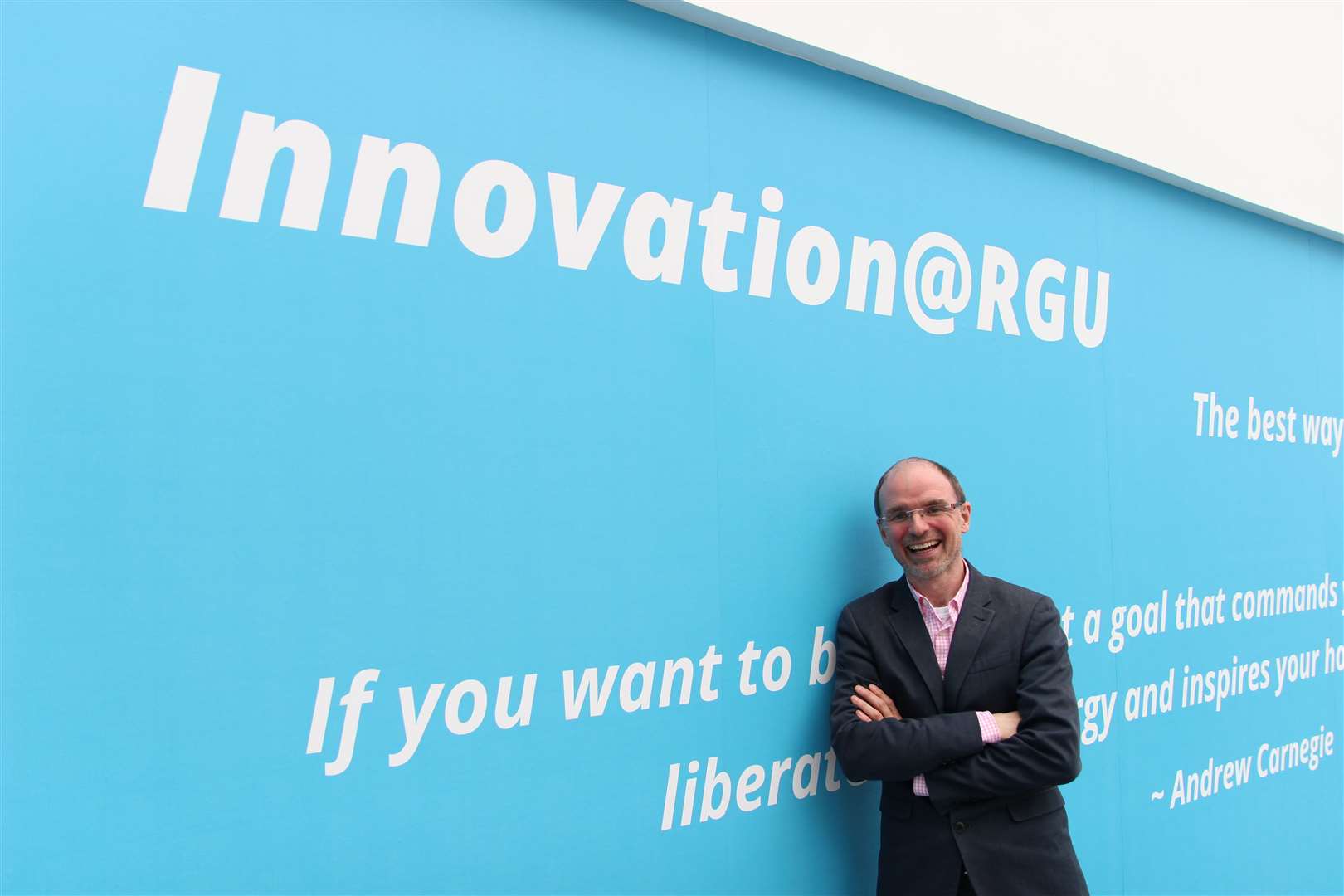 Head of entrepreneurship and innovation at RGU Chris Moule.