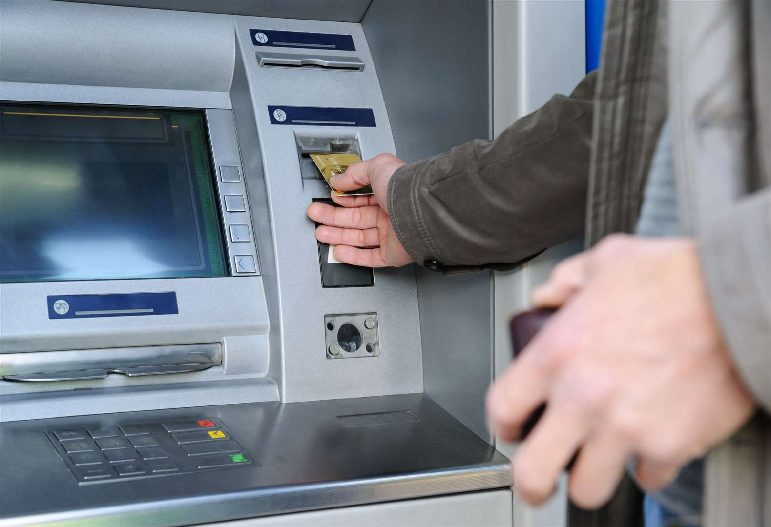 Concern has been raised about the withdrawal of ATM services.